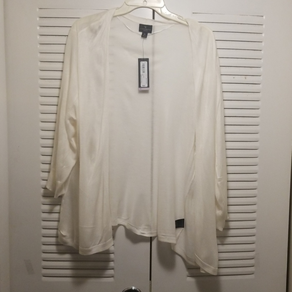 Open front sweater